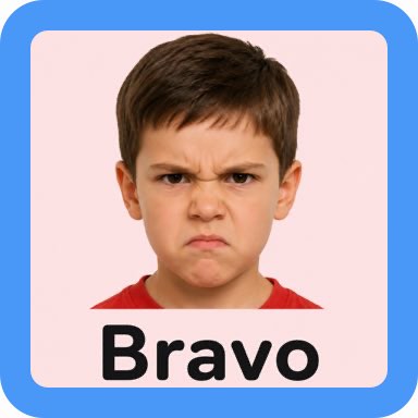 Cartão visual do CAALivre para Bravo