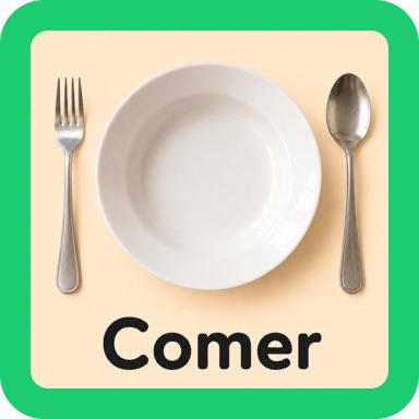 Cartão visual do CAALivre para Comer