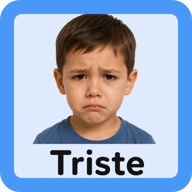 Cartão visual do CAALivre para Triste
