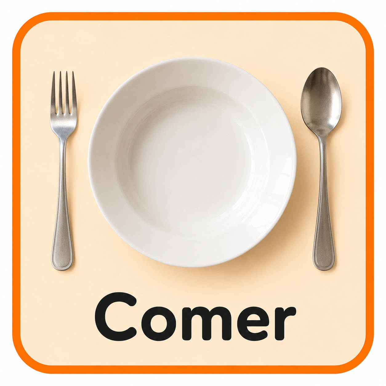 Cartão visual do CAALivre para Comer