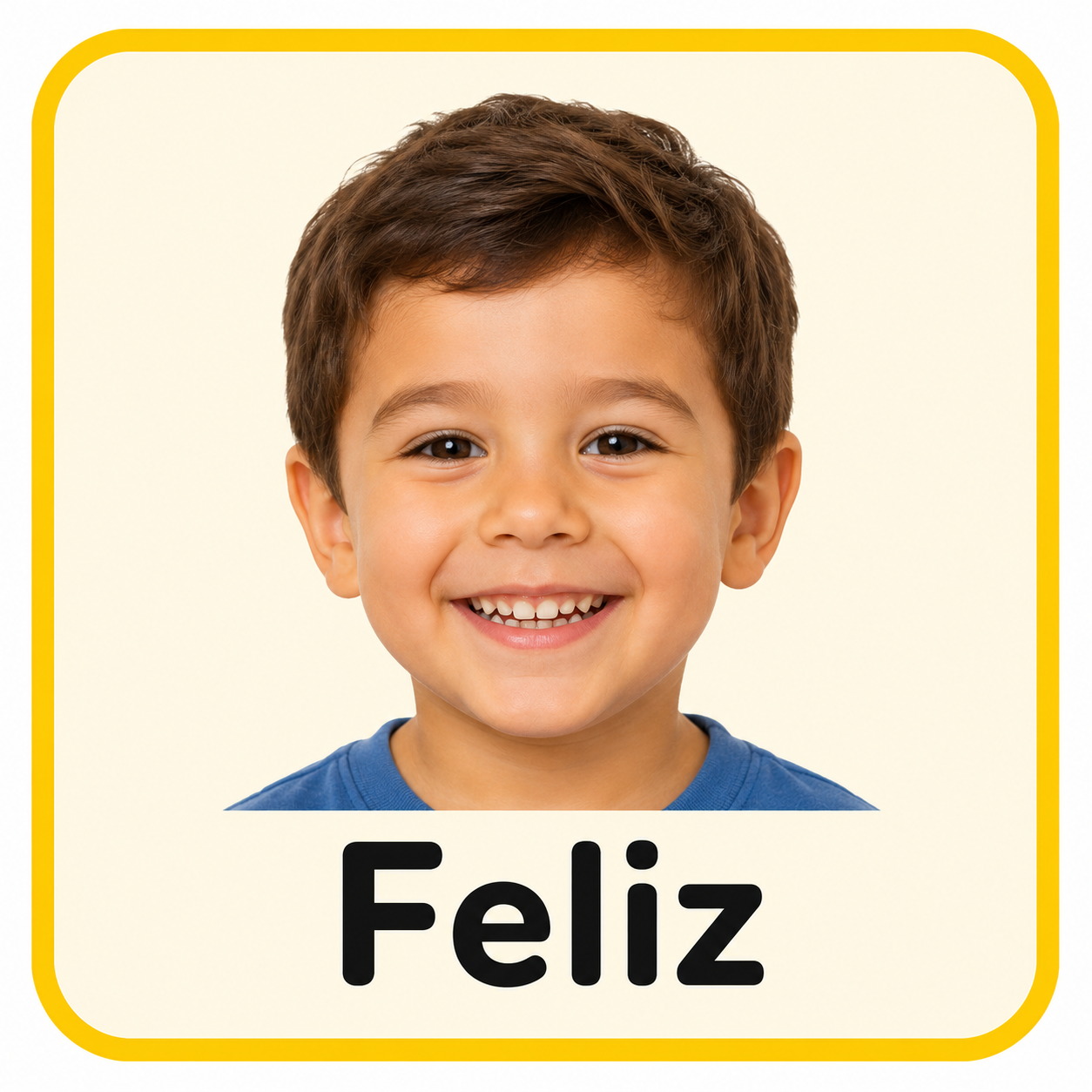 Cartão visual do CAALivre para Feliz